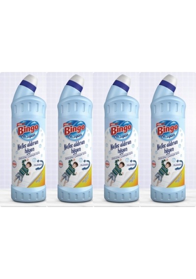 Oksijen Çamaşır Suyu Ferahlatan Hijyen 750 Ml 4 Adet Diğer