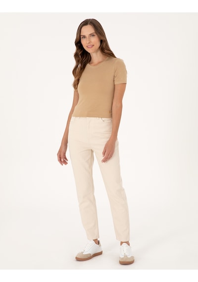 Pierre Cardin Kadın Bej Pantolon Jean 50313225-vr011 Bej
