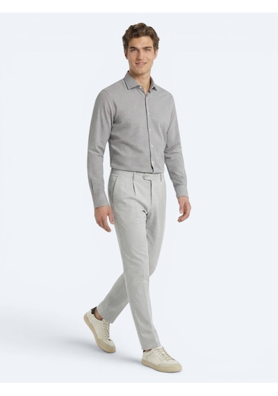 Kip Taş Kumaş Relaxed Fit Casual Pamuk Karışımlı Pantolon