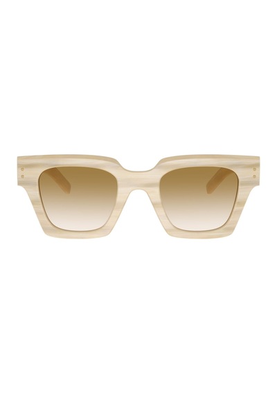 Dolce Gabbana 0dg4413 343013 48 Erkek Güneş Gözlüğü Altın - Beyaz