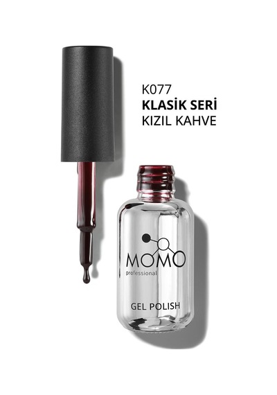 Kalıcı Oje K077, Kızıl Kahve, 10 Ml Diğer