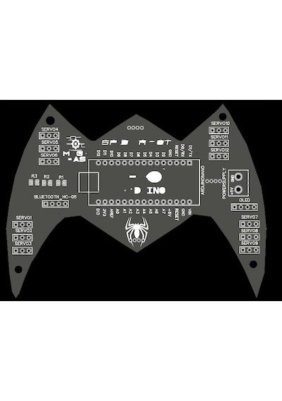 Arduino Spider Örümcek Robot Devre Kartı