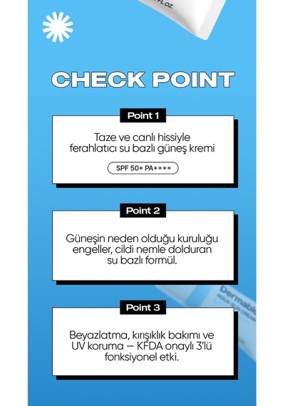 Su Bazlı Kore Güneş Kremi Aqua Sun Cream Spf 50 + Pa ++++