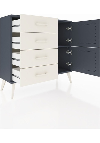Arges Şifonyer Tek Raflı 4 Çekmeceli 2 Kapaklı 88x30x80 Antrasit-antrasit/aytaşı Antrasit/aytaşı Arges Şifonyer Tek Raflı 4 Çekmeceli 2 Kapaklı 88x30x80 Antrasit-antrasit/aytaşı Antrasit/aytaşı