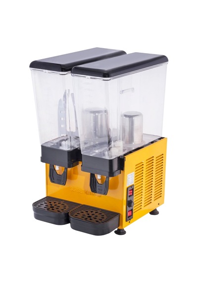 İkli Fıskiye + Karıştırıcı 20 Lt+20lt Elektrikli İçecek Soğutucu
