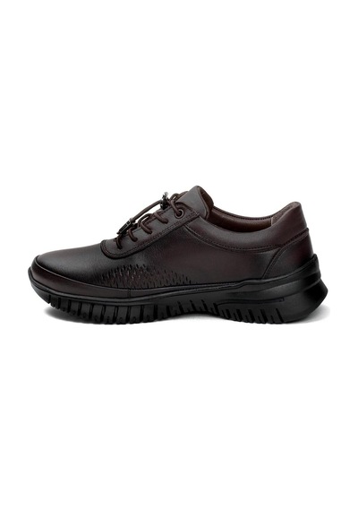 Voyager 9407 Kadın Hakiki Deri Comfort Casual Ayakkabı Kahve Kahve
