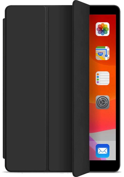 Apple Uyumlu iPad Mini 2 / Mini 3 Smart Cover Stand Arkası Şeffaf Tablet Kılıfı Kapaklı Kılıf