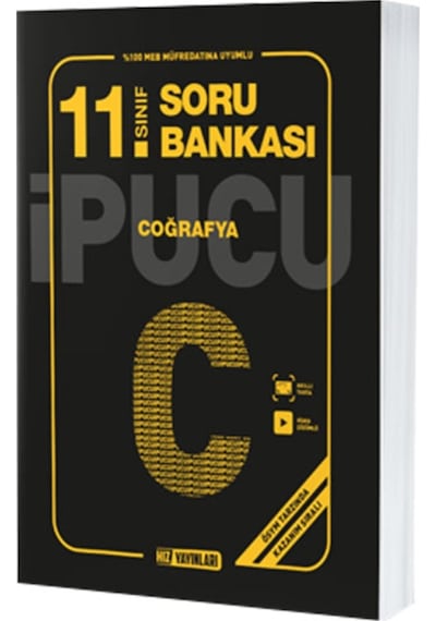 11 Sınıf Coğrafya Ipucu Soru Bankası Hız Yayınları