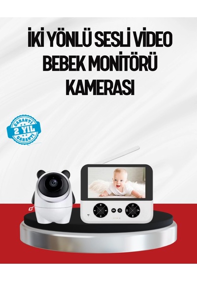 Görüntülü Bebek Monitörü 4.3 İnç Ekran Ve Sesli İletişim 44018363