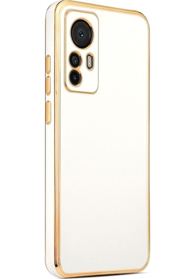 Xiaomi Mi 12t Pro Kılıf Zore Bark Kapak Beyaz