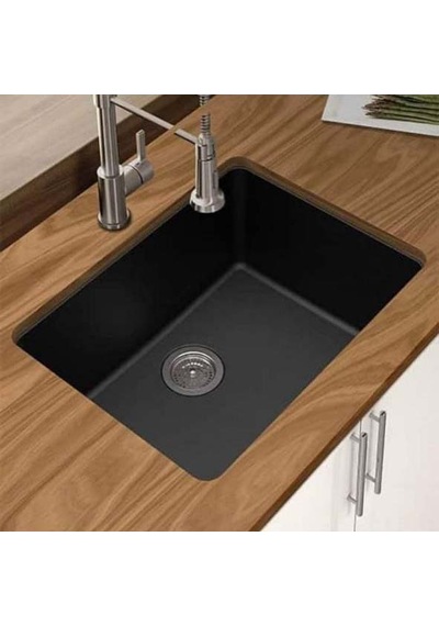 Noka Design Tezgah Altı Granit Eviye Siyah