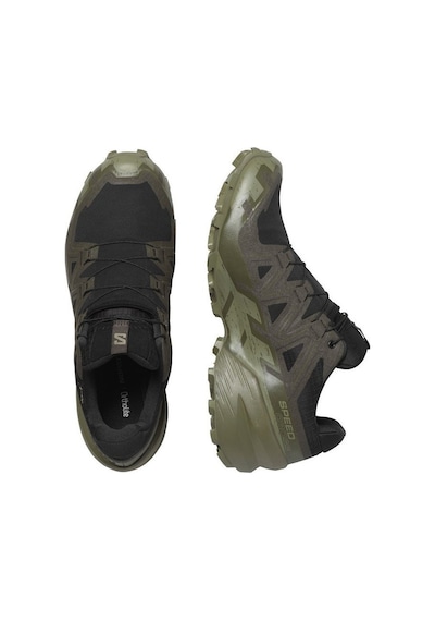 Salomon Speedcross 6 Gtx Erk Black/peat/deep Lichen Green Outdoor Ayakkabı L47584100 Yeşil