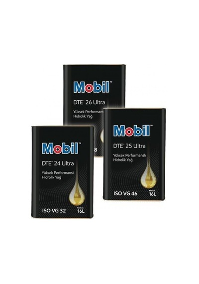 Mobil Dte 25 Iso Vg 46 Hidrolik Yağı 16 L