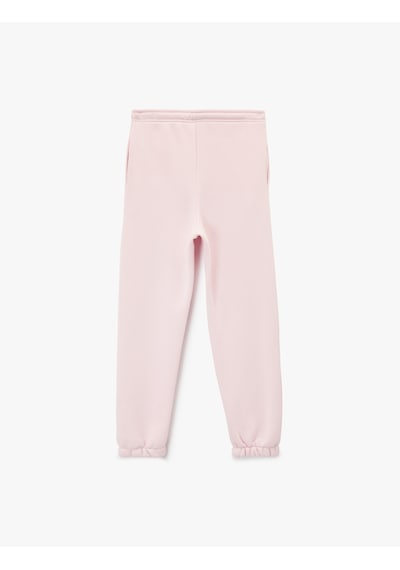 Koton Şardonlu Baskılı Rahat Kalıp Cep Detaylı Beli Bağcıklı Jogger Eşofman Altı Pembe 6wal40117ık Gül Koton Şardonlu Baskılı Rahat Kalıp Cep Detaylı Beli Bağcıklı Jogger Eşofman Altı Pembe 6wal40117ık Gül