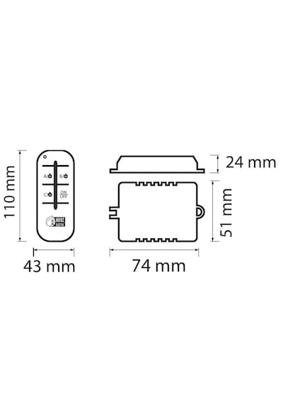 Horoz Aydınlatma Kumandası 2x1000w
