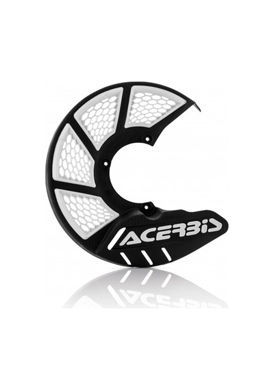Acerbis Çocuk Ön Disk Koruma Plastiği 245mm Siyah Beyaz Siyah - Beyaz