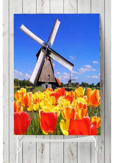 Hollanda Manzara Posteri