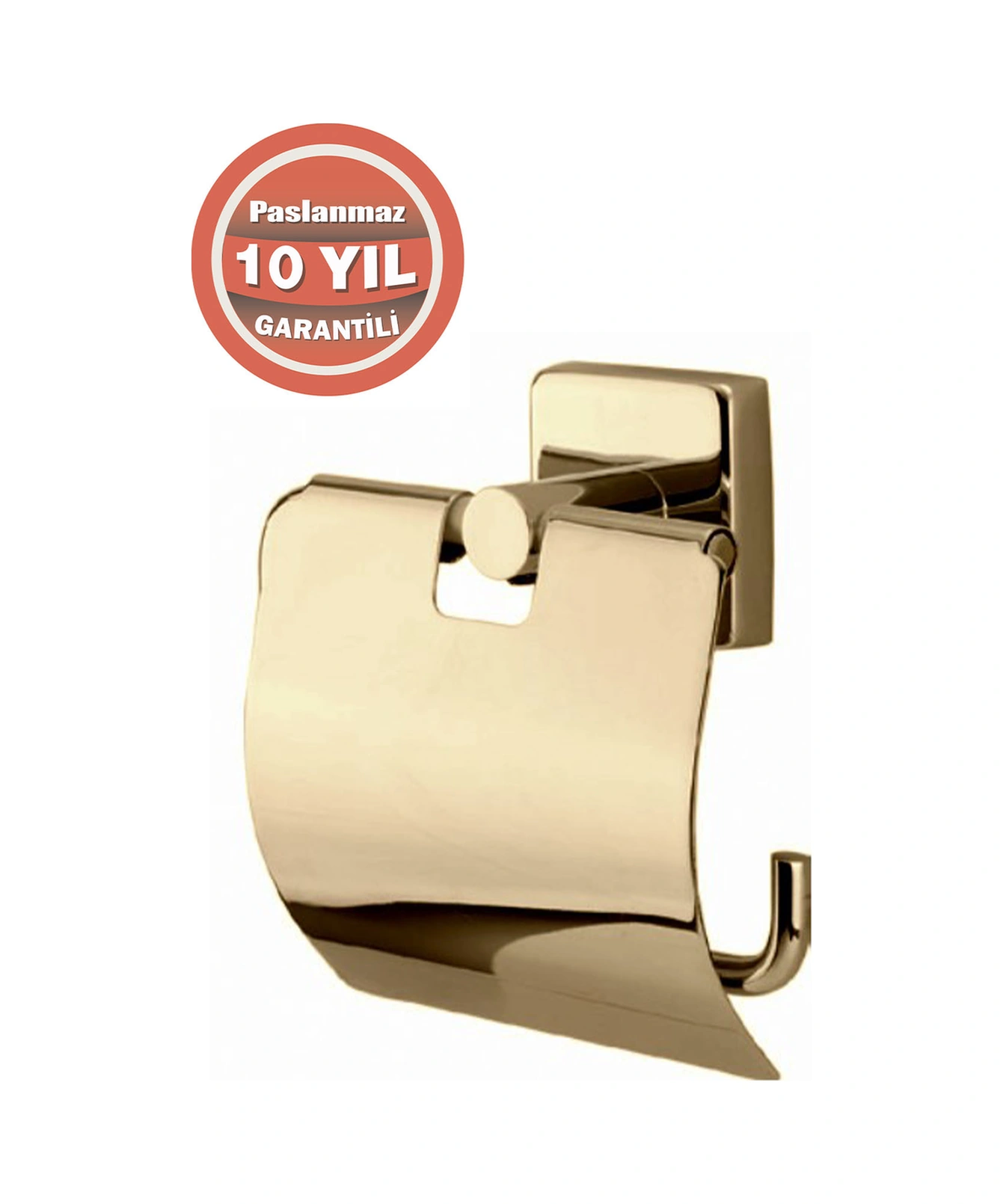 Çelik Banyo Paslanmaz Pirinç Vizyon Tuvalet Kağıtlığı Altın Gold Gold