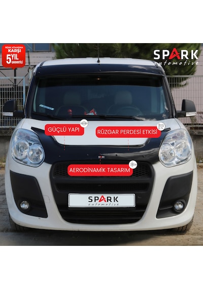 Fiat Doblo 2010-2015 Yıl Aralığı Uyumlu Kaput Rüzgarlığı 3mm