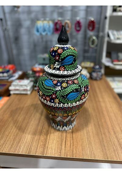 Büyük Boy Şah Küp 40 Cm Siyah