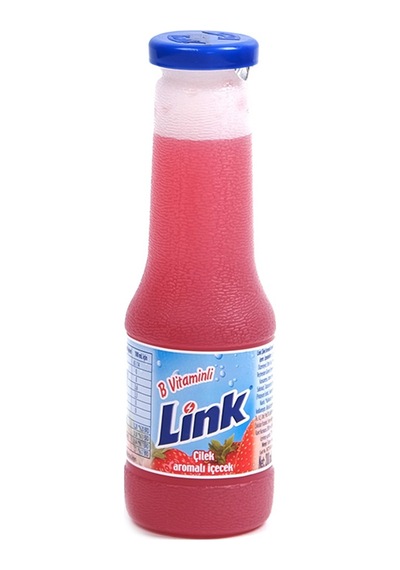 Ülker Link Çilek Aromalı Meyve Suyu 2'li 15 x 200 ML