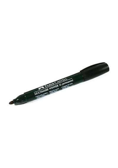 Faber-Castell Permanent Markör 52 Yuvarlak Uç Siyah