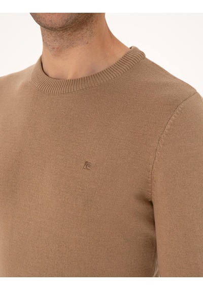 Pierre Cardin Erkek Camel Kazak /triko 50314192-vr015 CAMEL