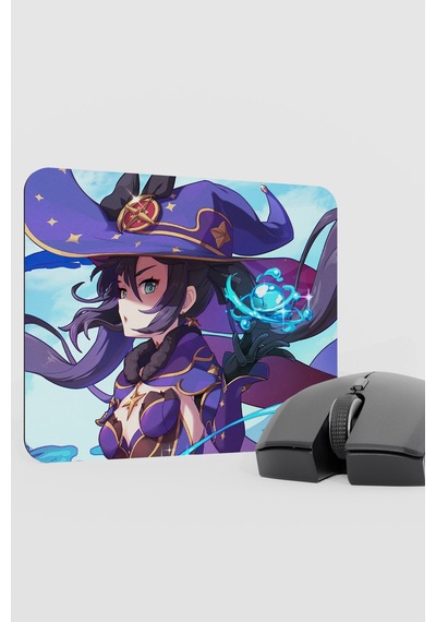 Mona Genshin Impact Anime Gacha V1 - 22x18 Gaming Mouse Pad Fare Altlığı