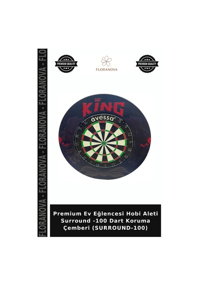 Premium Ev Eğlencesi Hobi Aleti Surround -100 Dart Koruma Çemberi Surround-100