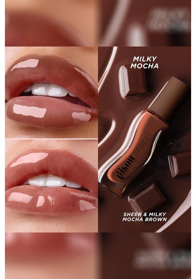 Gisou Honey Infused Nemlendirici Ve Parlatıcı Dudak Bakım Yağı Milky Mocha 8ml