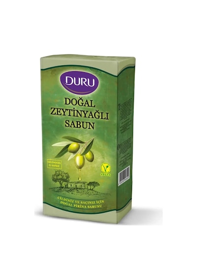 Duru Otantik Pirina Sabunu 800 Gr Zeytinyağlı X 2 Adet Zeytinyağı