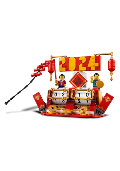 LEGO® Festival Takvimi 40678 – 10 Yaş ve Üzeri Çocuklar için Yeni Ay Yılı Temalı Oyuncak Yapım Seti