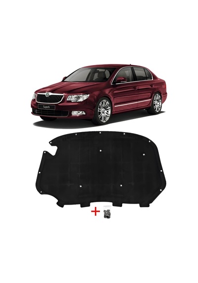 Skoda Süperb 2009-2013 Motor Kaput Keçesi Klipsli 3t0863831