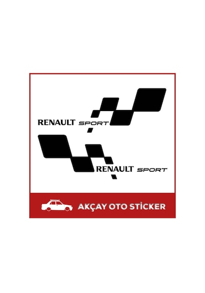Renault Sport Sticker Renault Sticker Renault Kapı Altı Sticker