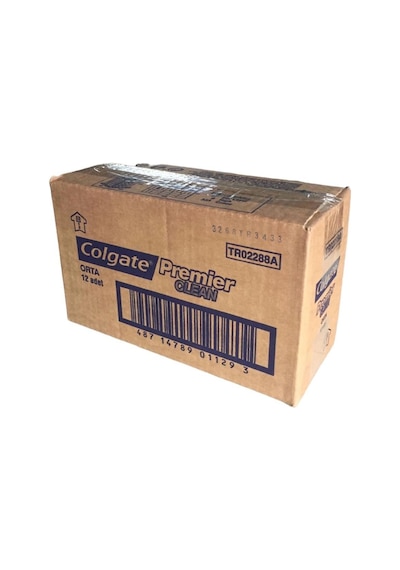 Colgate 12 Adet Colgate Premier Clean Diş Fırçası Orta