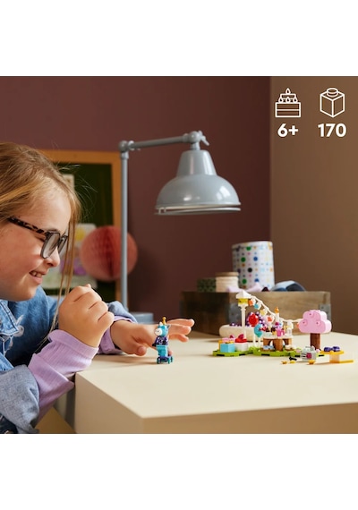 LEGO® Animal Crossing™ Julian Doğum Gününü Kutluyor 77046 6+ Yaratıcı Oyuncak Yapım Seti - 170 Parça