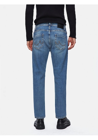 Ltb Hollywood Y Düz Paça Orta Bel Jean Pantolon 010095156916109 4114 Mavi