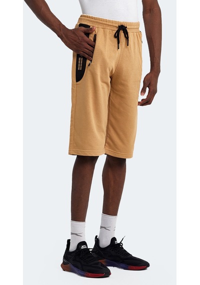 Slazenger NEACEL Erkek Cepli Kapri Bej Şort