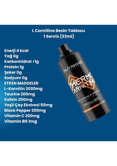 L-carnitine Portakal Aromalı Karışık