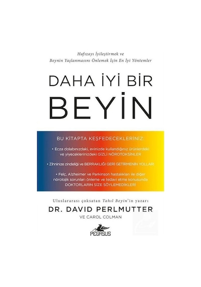 Daha İyi Bir Beyin - David Perlmutter - Pegasus