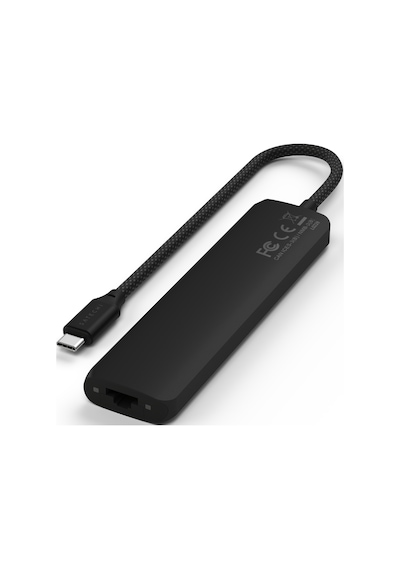 Satechi 7 İn 1 Usb-c Slim Multiport Adaptör Ethernet Siyah St-p7sk