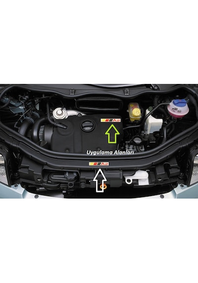 Audi A2 Logo Motor Kapağı Damla Silikon Plaka Logo Arma Amblem Ye