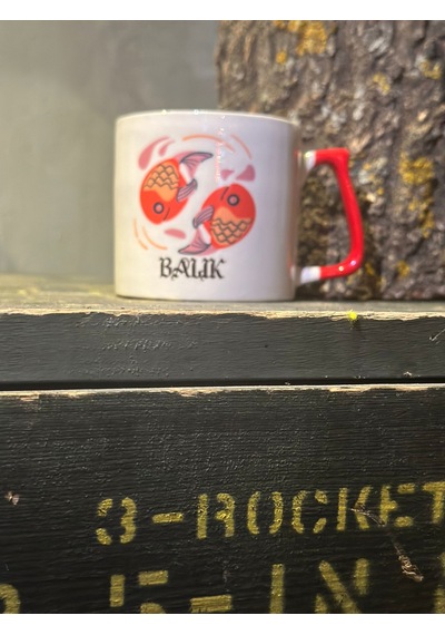 Kadim Balık Burcu Tasarım Kupa