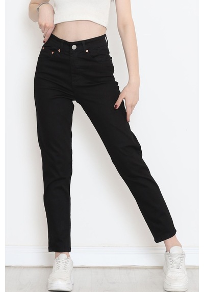 Mokashopin - Boyfriend Kot Pantolon Siyah1 - 18222.1431. 001