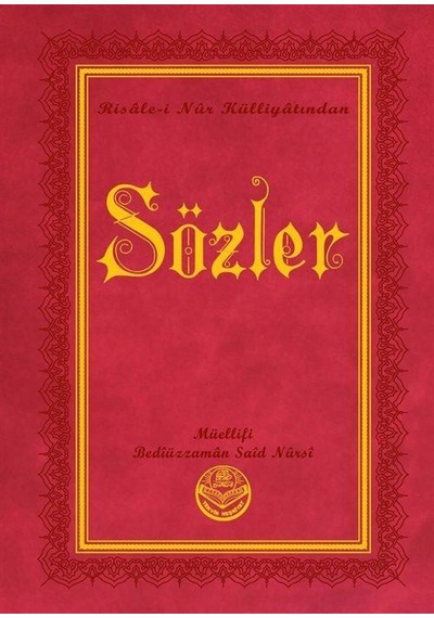 Sözler Büyük Boy / Bediüzzaman Said Nursi