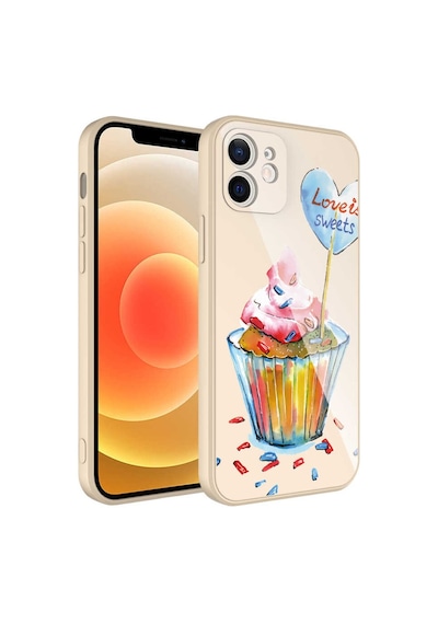Apple Uyumlu iPhone 11 Kılıf Kamera Korumalı Desenli Sert Silikon Kapak