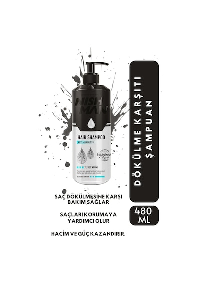 Dökülme Karşıtı Şampuan Antı-haırloss 480 Ml