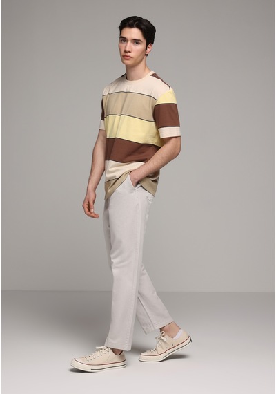 Colin's Colins Regular Fit Orta Bel Düz Paça Erkek Taş Pantolon Cl1079993 Q1.v2 Stn