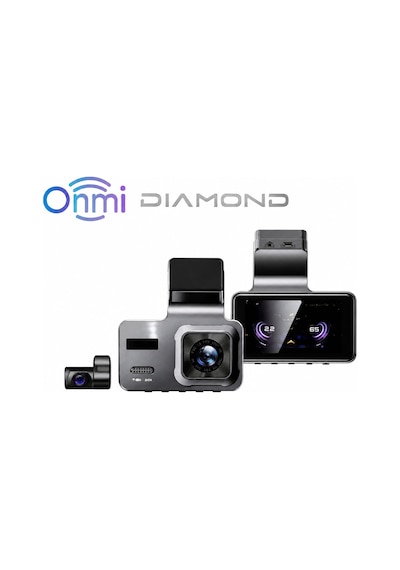 Onmi X10 Ön Ve Arka 2k+1k 2 Wifi Dashcam Araç Kamerası