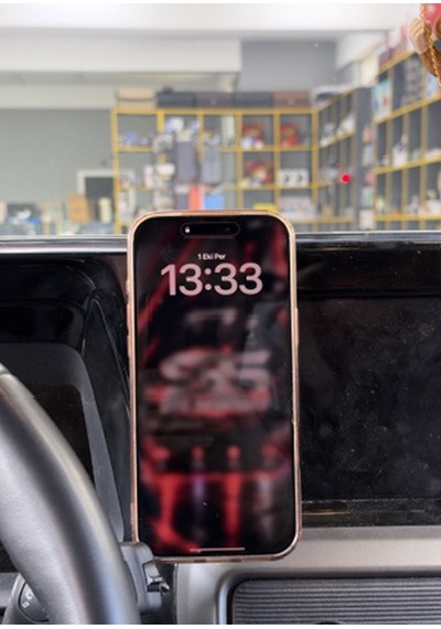 Ford Courier 2024-2026 Araç Içi Premium Telefon Tutucu - Araba Telefon Tutacağı Havalandırma Için 1